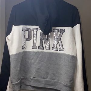 Black and white and fret PINK JACKET